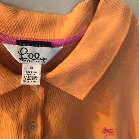 Lilly Pulitzer Classic Pique Collared Polo - Picture 3 of 6